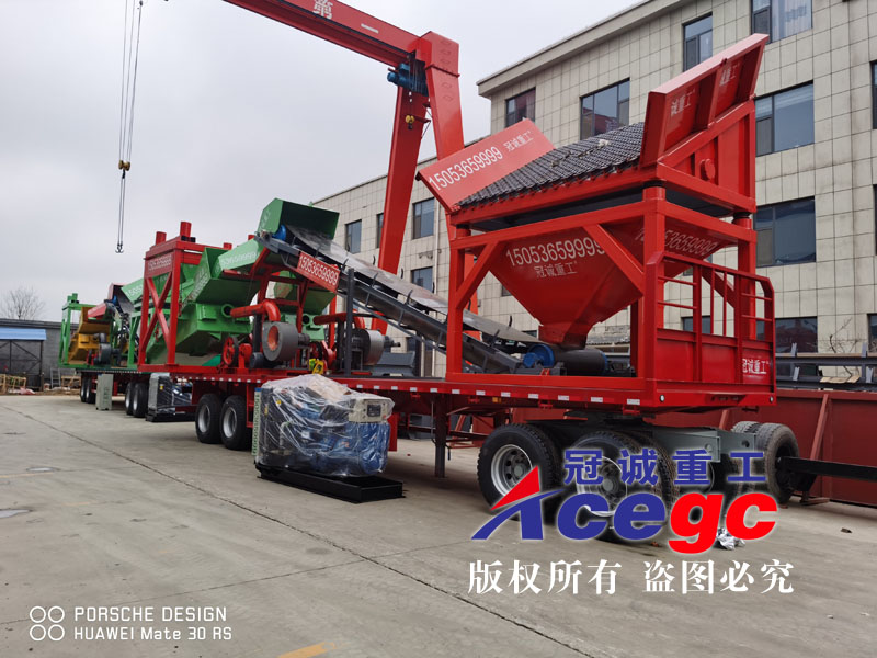 干選風(fēng)選重選金礦設(shè)備出口到外蒙古國