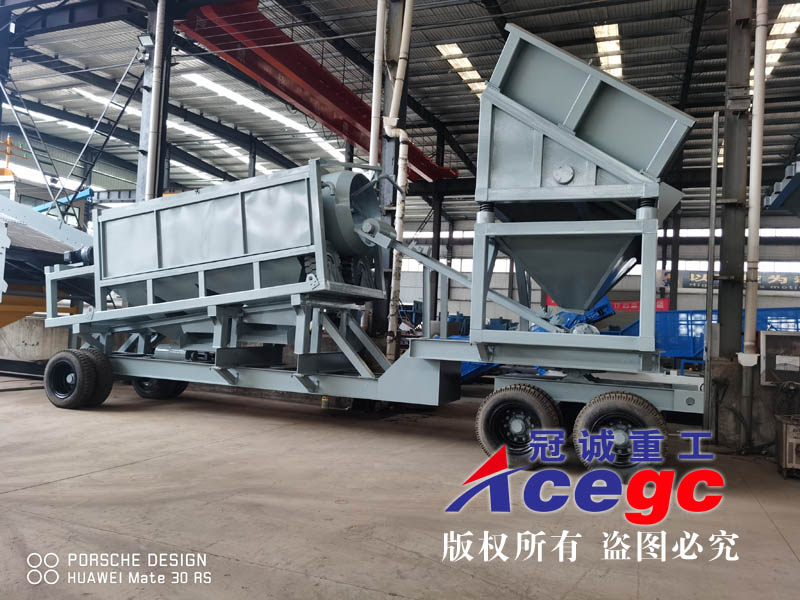 移動式滾筒篩金礦尾礦提取設(shè)備