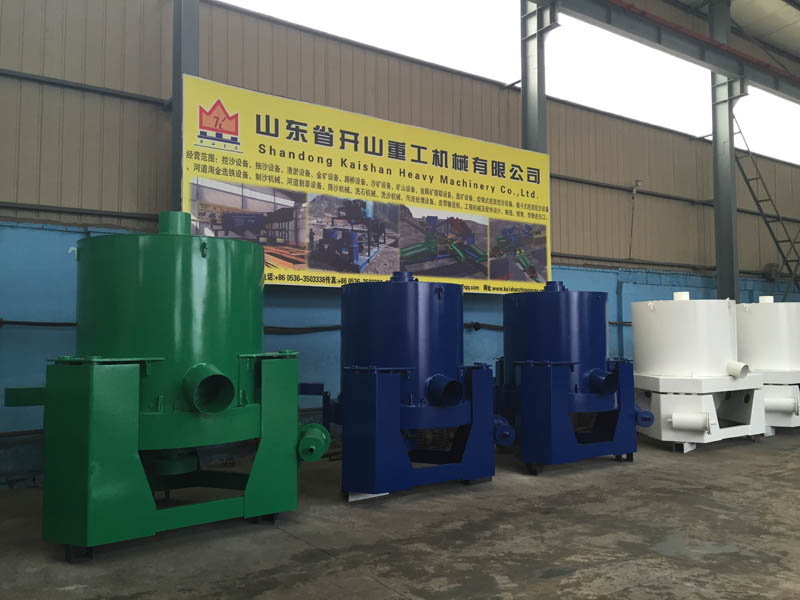 自動(dòng)金屬溜槽+離心機(jī)選礦